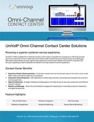 UniVoIP | OmniChannel Contact Center